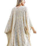 Soft Embroidered Zig Zag Kimono