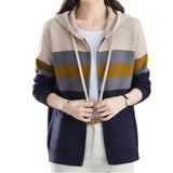Women's Loose-Fit Wave-Detail Open-Front Cardigan Coat