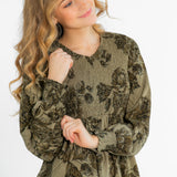 Aleeyah Smocked Midi Dress
