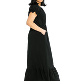 Amy Puff Sleeve Maxi Dress