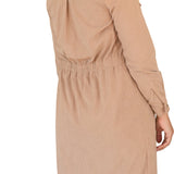 Anika Corduroy Shirt Dress