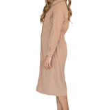 Anika Corduroy Shirt Dress