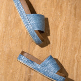 Anna Sandals in Blue