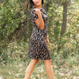 Annabella Shift Midi Dress