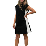 Asher Hooded Sweatshirt Dress