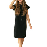 Asher Hooded Sweatshirt Dress
