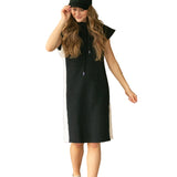 Asher Hooded Sweatshirt Dress