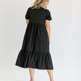 Ava Square Neck Midi Dress