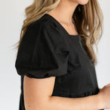 Ava Square Neck Midi Dress