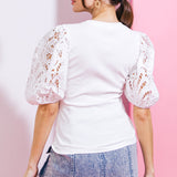 GETTING INTO THE GROOVE KNIT TOP