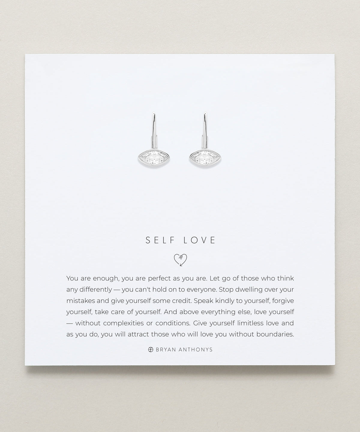 Self Love Marquise Drop Earrings