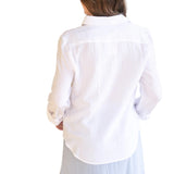 Bailey Cotton Gauze Button Down Top