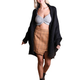 Bat Sleeve Knit Cardigan