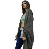 Bat Sleeve Knit Cardigan