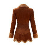 Thick Fleece Fur Lined Winter Coat