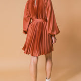 GAME CHANGER WOVEN MINI DRESS