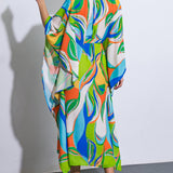 A BEAUTIFUL SIGHT WOVEN KAFTAN DRESS