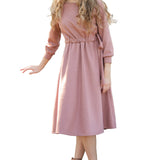 Blair Long Sleeve Midi Dress