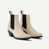 The Sandra Boot in Bone