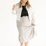 Braylyn Floral Midi Skirt - FINAL SALE
