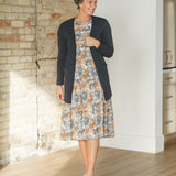 Cally Open Front Cardigan