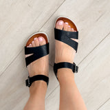 Carmel Sandals in Black