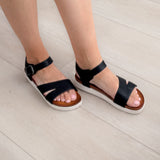 Carmel Sandals in Black