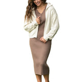 Cassie Knit Midi Dress