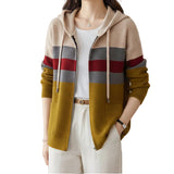 Women's Loose-Fit Wave-Detail Open-Front Cardigan Coat