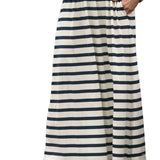 Celeste Striped Knit Maxi Dress