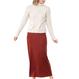 Clarise Premium Knit Maxi Skirt