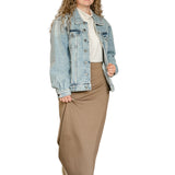 Clarise Premium Knit Maxi Skirt