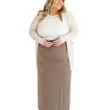 Clarise Premium Knit Maxi Skirt