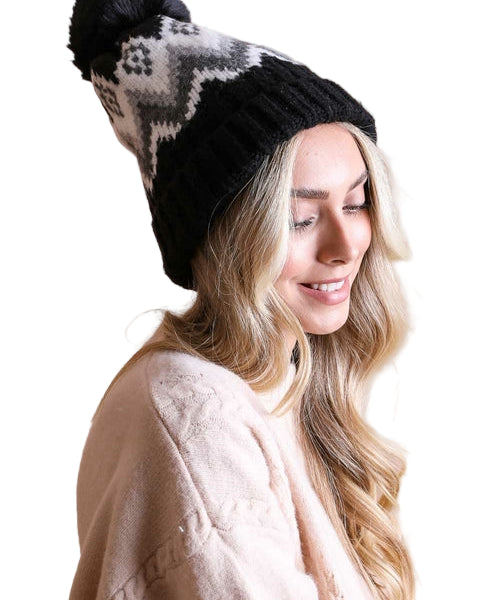 Classic Winter Pom Beanie