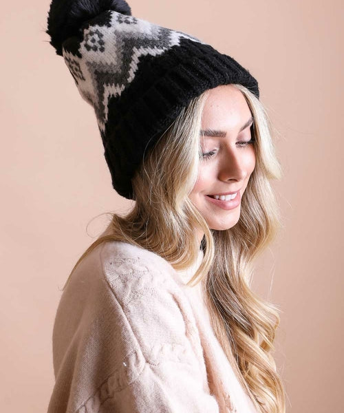 Classic Winter Pom Beanie