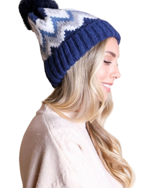 Classic Winter Pom Beanie