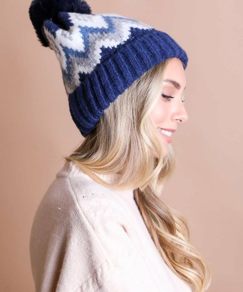 Classic Winter Pom Beanie