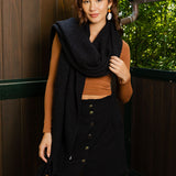 Cloud Soft Tassel-Trimmed Scarf
