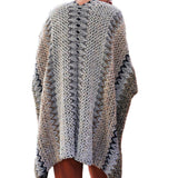 Cuddle Season Crochet Patterned Ruana