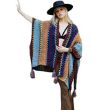 Cuddle Season Crochet Patterned Ruana