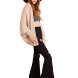 Cozy Chic Bat Wing Bliss Knit Cardigan
