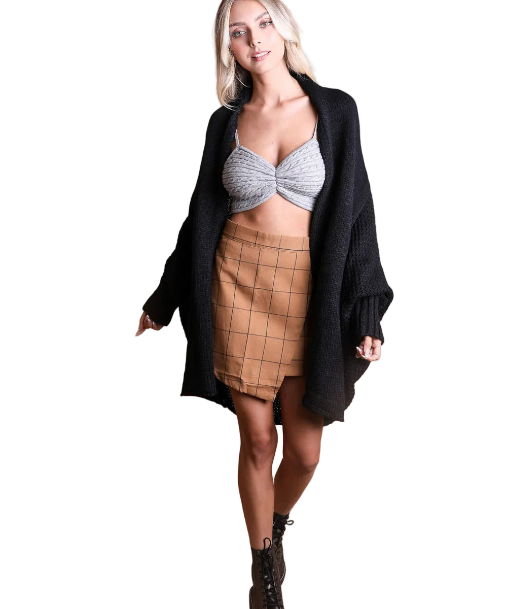 Bat Wing Bliss Knit Cardigan