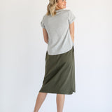 Dani Everyday Midi Skirt