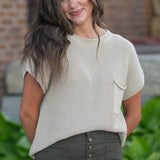 Danya Knit Sweater Set Top + Skirt