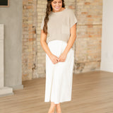 Danya Knit Sweater Set Top + Skirt