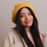 Darling Crochet Knitted Beret