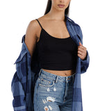 Boyfriend Oversized Soft Flannel Shacket FL503