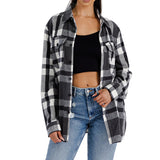 Boyfriend Oversized Soft Flannel Shacket FL505