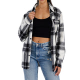 Boyfriend Oversized Soft Flannel Shacket FL506