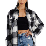 Boyfriend Oversized Soft Flannel Shacket FL501